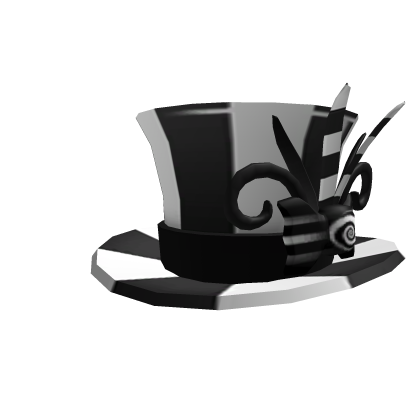 Black & White Top Hat