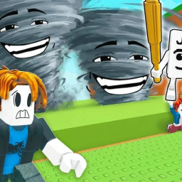 Esacpe the Tornado for BRAINROTS!