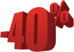 Minus Forty Percent