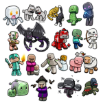 Minecraft Mob Robloxians