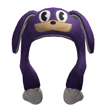 Y2K Cartoon Plush Beanie [Purple] Roblox item