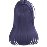 ♡ : purple hair halloween yay
