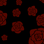 •dark roses•
