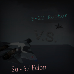 SU-57 Felon vs F-22 Raptor