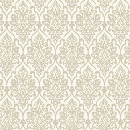 Damask Wallpaper [White/Tan] Roblox decal