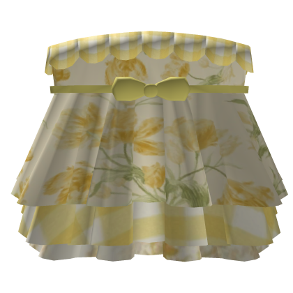 ✨ 3.0 yellow cottagecore mori kei ruffle dress