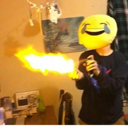 Church of Laughing Emoji Roblox group icon