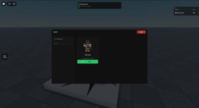 Advanced Shop System (Currency & Robux) preview 1
