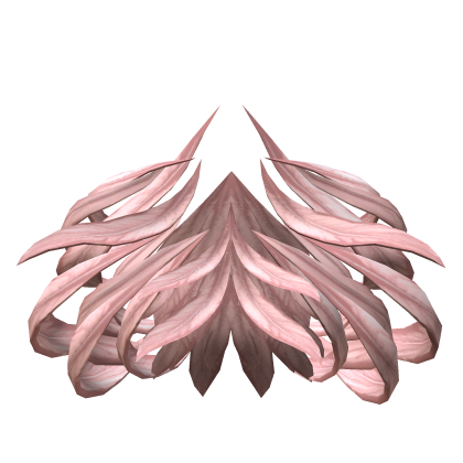 Pink Long Feather Cloak Extension Roblox item