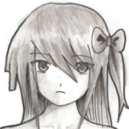 A drawing of a girl! Roblox decal