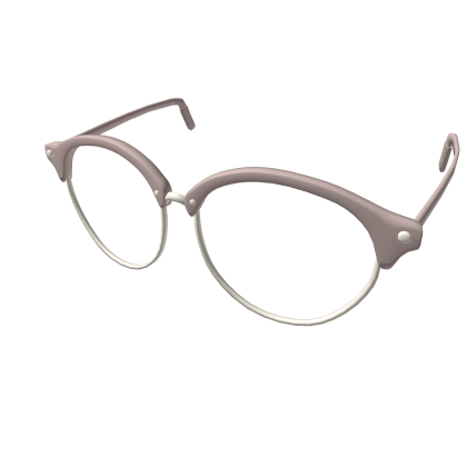 Rosey Gold Vintage Glasses