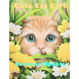 (Late Halloween) Cute Cat Cafe!