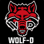Wolf Team And Dog