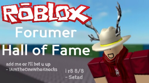 ROBLOX Forumer Hall of Fame