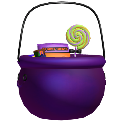 Purple Trick Or Treat Bucket