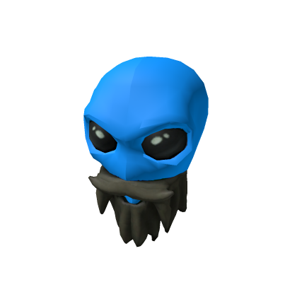 Sky Blue Bearded Alien