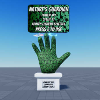 Nature’s Guardian TESTING GAME