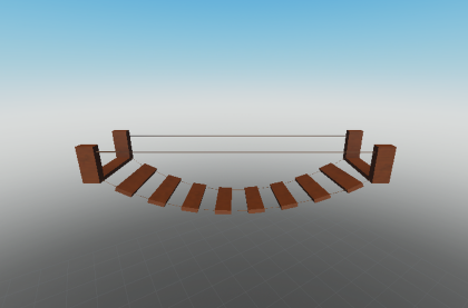 wide wooden bridge preview 1