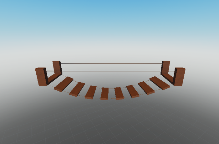 wide wooden bridge preview 1