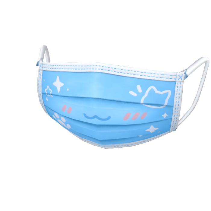 Kawaii Cat Face Mask