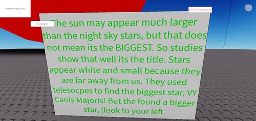 The Sun is not the largest star
