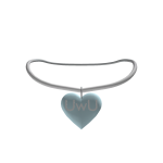Blue UwU Necklace 3.0