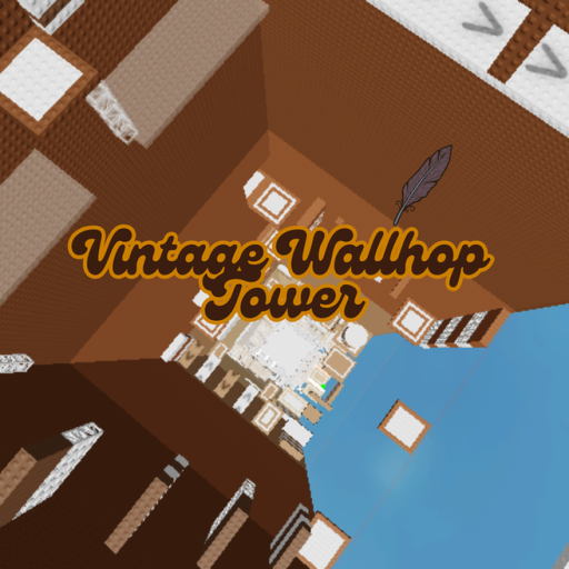 Vintage Wallhop Tower official Roblox game thumbnail