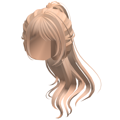 Long Ponytail Blonde Roblox item
