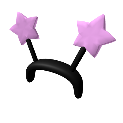 Pink Diwali Sparkler Headband Addon Stars