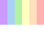 Shiny rainbow