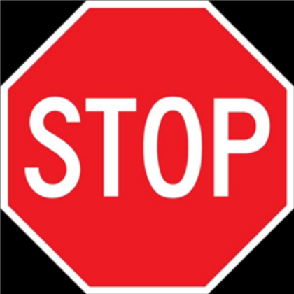 Stop Sign Roblox decal
