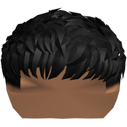 Messy Textured Fringe w/ Low Fade