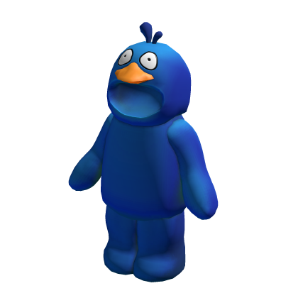 Blue Terrified Duck Bodysuit thumbnail