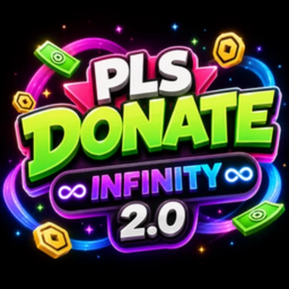 Pls Donate But Infinite Robux Roblox group icon