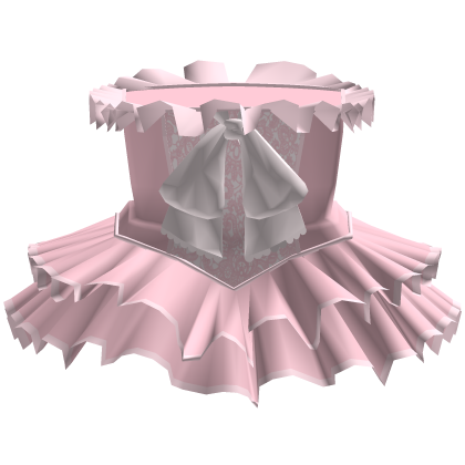 Pink Ruffled Victorian Dress