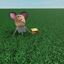 rat with sandwich
