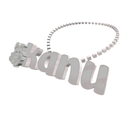 kanu 3.0 necklace bear /cupcaki Roblox item