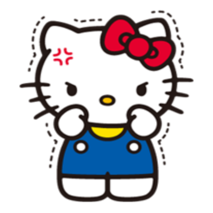 hello kitty angry Roblox decal