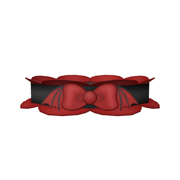 Cute Halloween Dark Bat Wings Choker ! - MM2