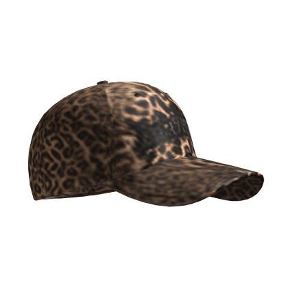 Leopard Print Grunge Cap Roblox item