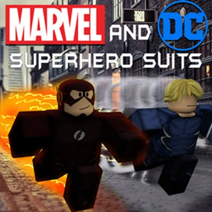 Marvel and DC Superhero Suits Roblox group icon