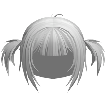 White Moe Cute Twintails Roblox item