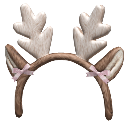 Cute Christmas Deer Antlers w/ Bows