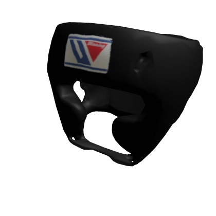 Black Winning Boxing Headgear Roblox item