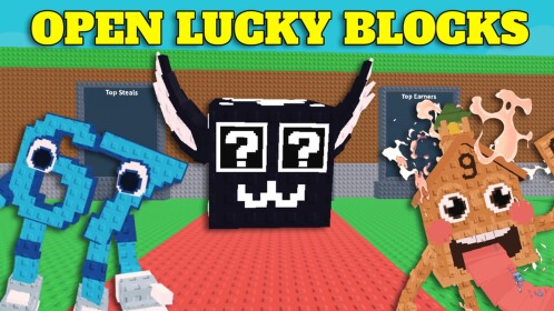 [💗] Open Steal A Brainrot Lucky Blocks