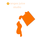 Oranges juice studio