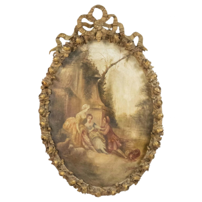 oval painting Roblox decal