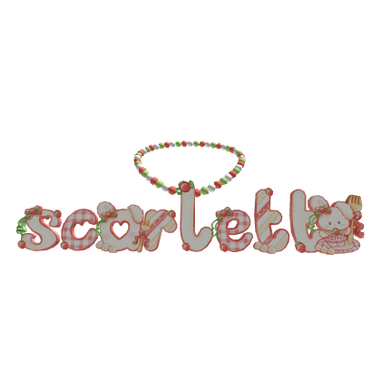 ♡ : scarlett jumbo beaded 3.0