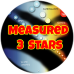 Measured 3 Stars