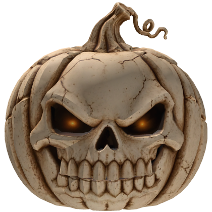 Halloween Skull Pumpkin
